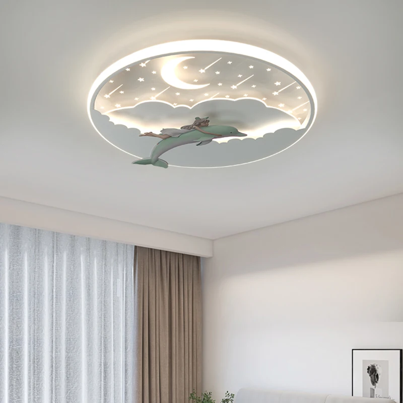 Creative Ceiling Lights Kids Room Cute Indoor Lighting For Boys Girls Bedroom Study Room Ceiling Lamp Children Ceiling Light