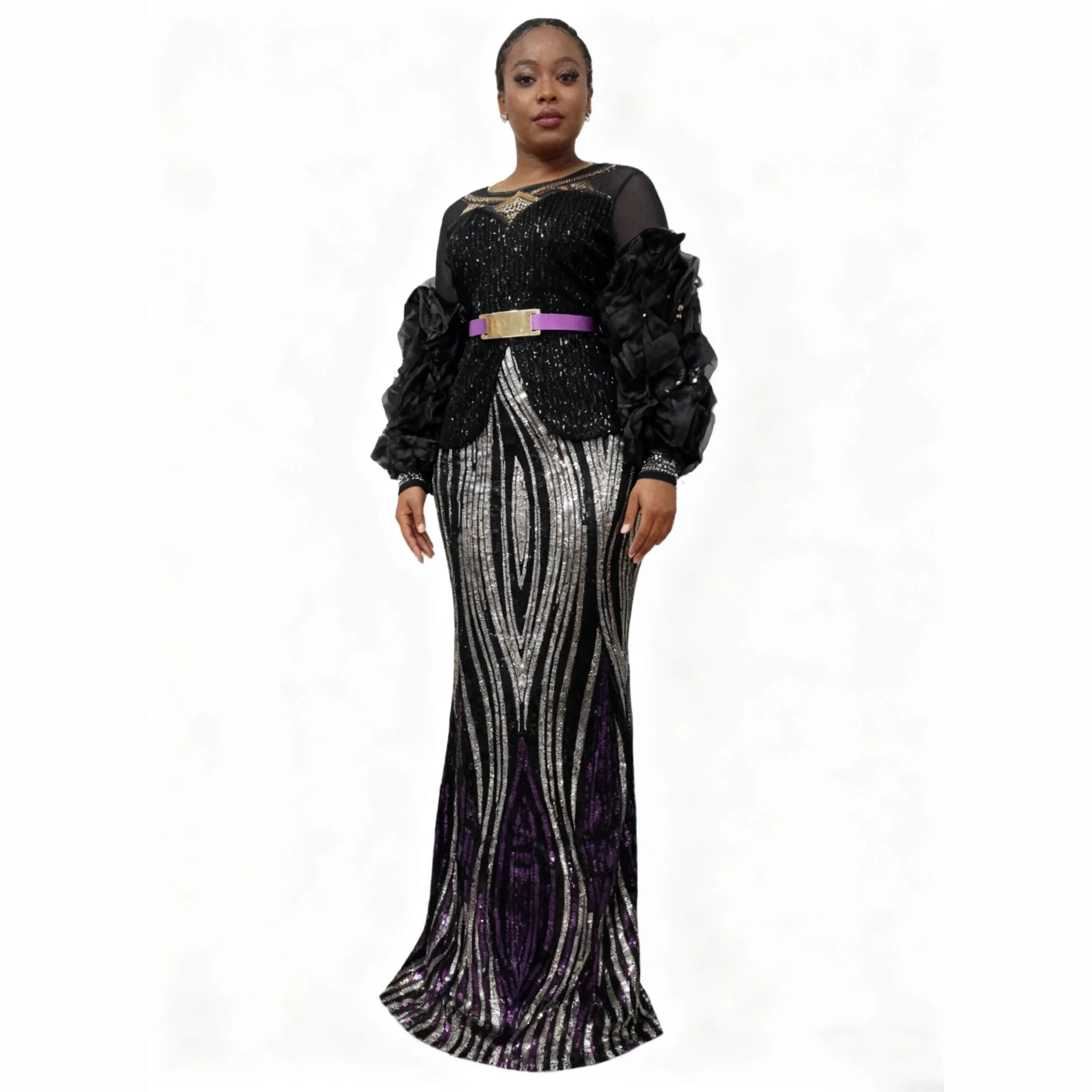 الملابس الأفريقية للنساء 2 قطعة مجموعات بلوزات والتنانير الدعاوى Dashiki أنقرة ملابس عيد الميلاد ثوب حجم كبير فساتين حفلات الزفاف