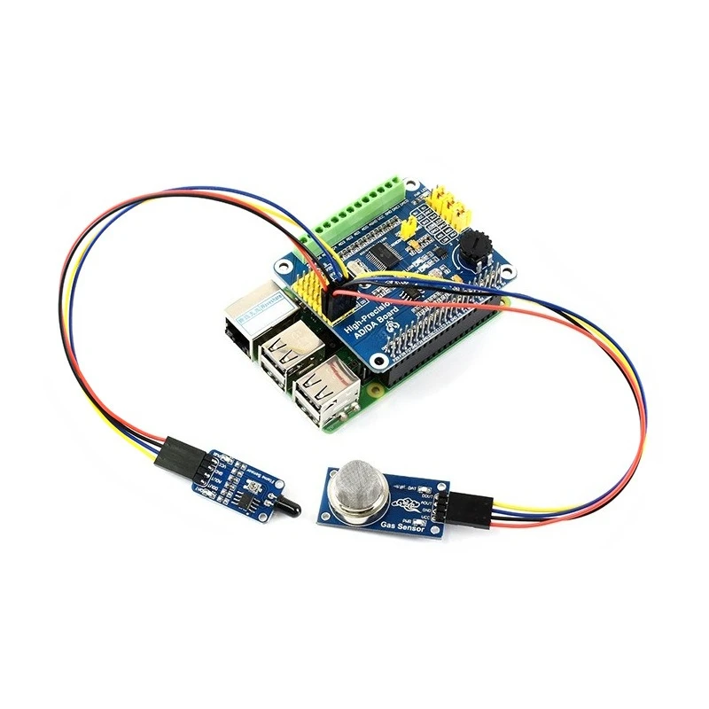High‑Precision AD DA Expansion Board Module Analog Digital Converter For 3B+ 4 Generation Development Board