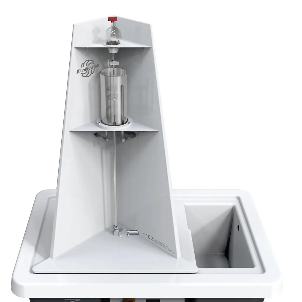 Banco de teste de taxa de fluxo variável de precisão (0,1-5m3/h) Equipamento educacional de aquisição de dados ativado por computador feito em metal durável