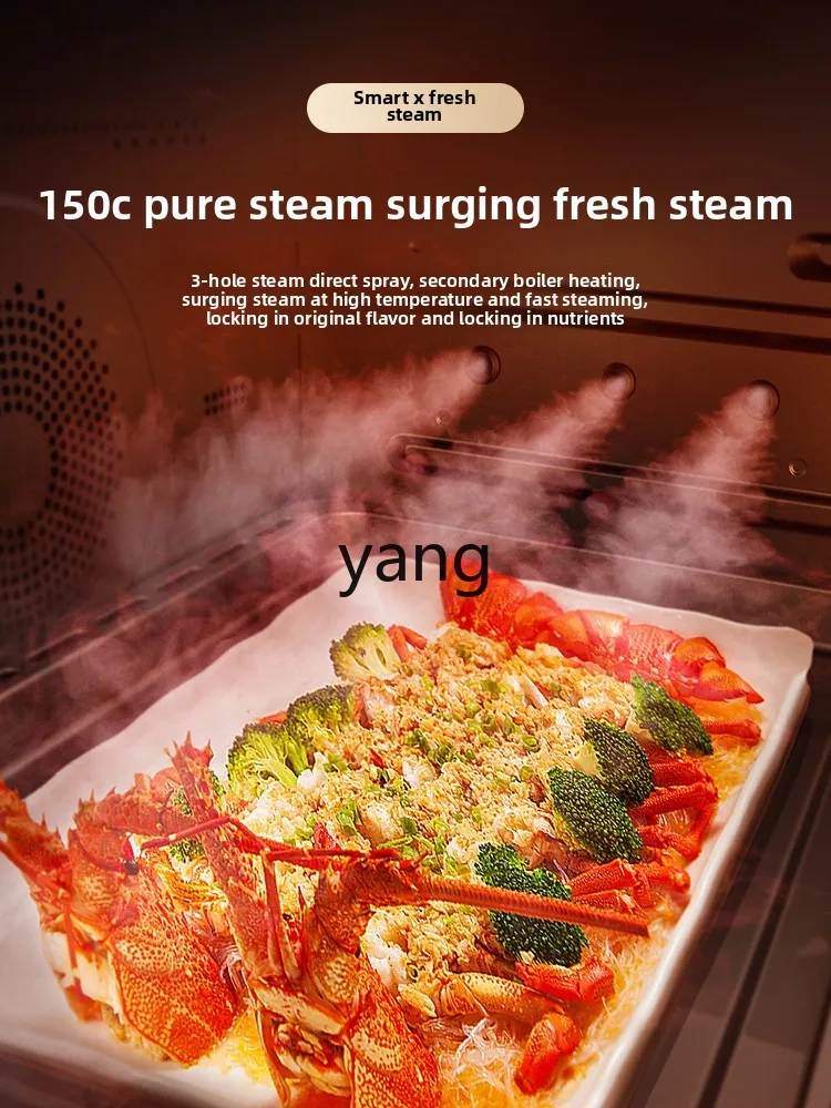 CX desktop electric steamer oven, large-capacity intelligent household steaming, baking and frying machine