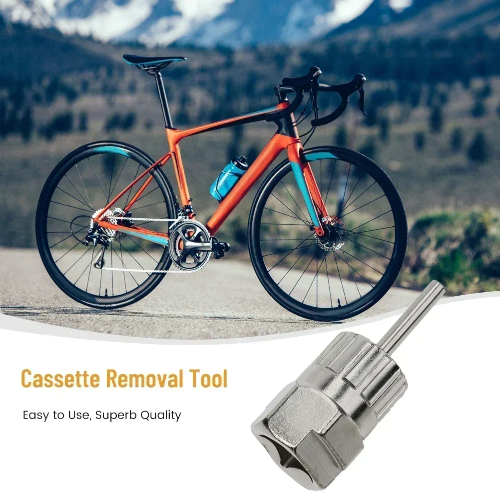 

Brand New Cassette Tool Cassette Removal Tool Remover High Performance High Quality Silver 1pc Flywheel Freewheel