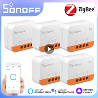 SONOFF ZBMINIL2 Extreme Zigbee No Neutral Wire Smart Switch 1-10PCS Tiny Remote Two-Way Control via eWeLink Google Alexa Alice