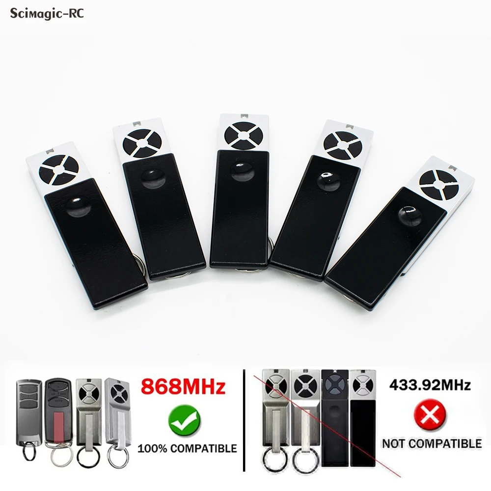 LM TX4EVS-01 4-Channel Remote Control 868 MHz Rolling Code Transmitter for LM TX2REV TX4REV TX4REVF TX4EVF