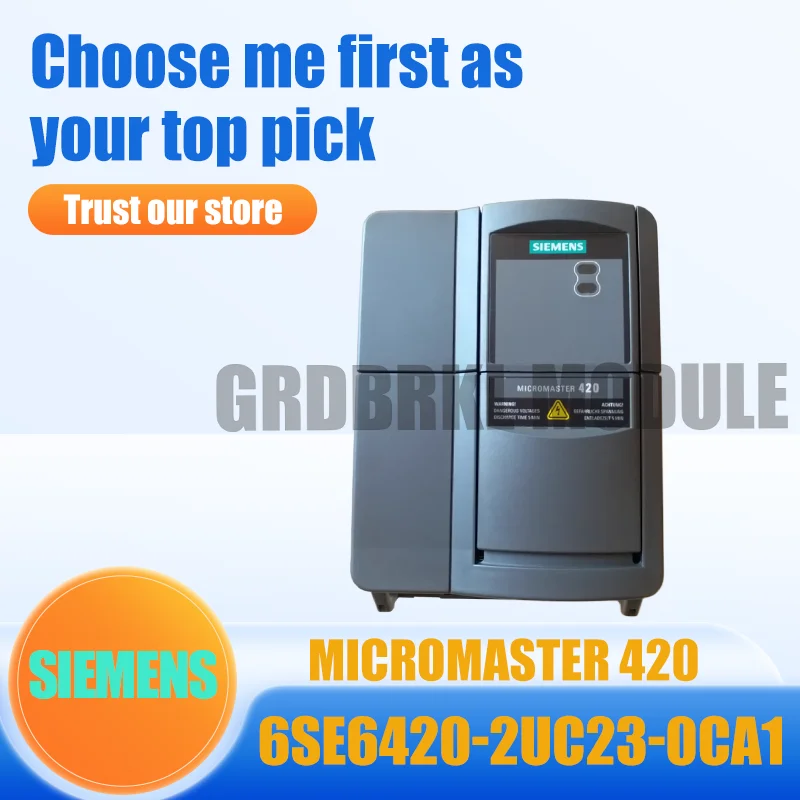 

New Original SIEMENS 6SE6420-2UC23-0CA1 6SE6 420-2UC23-0CA1 MICROMASTER 4203kW frequency converter