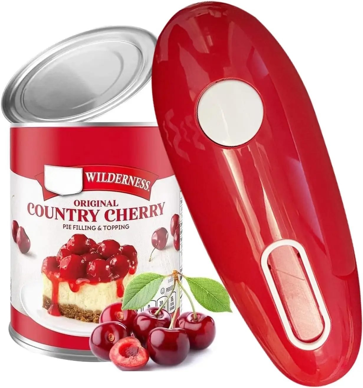 

Электрическая открывалка для консервных банок, автоматическая на одно касание, гладкий край, портативная конструкция для пожилых людей и артритов