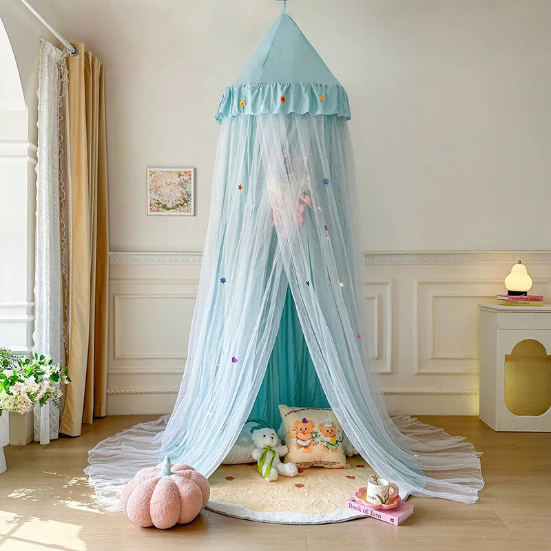 Curtain Bed Tent Canopy Bed Curtains Mosquito Net Hang A Dome-shaped Mosquito Net Bedspread Mosquito Repellent Shade Curtain Net