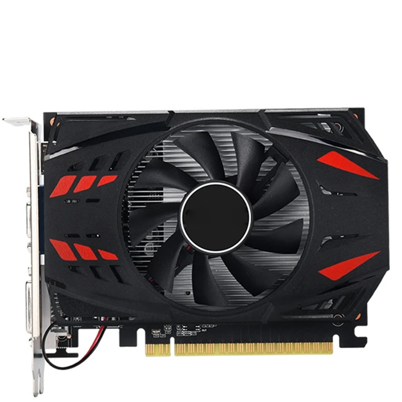 1 PCS Fan Cooling Desktop Computer Home Office Graphics Card HD Display Interface Graphics Card