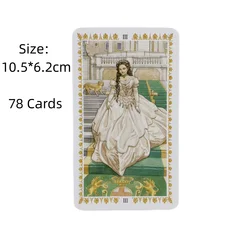 Romantic Tarot 78 Cards Deck English Tarot Guidance Fate Divination Oracle Family Party Board Game Playing Card