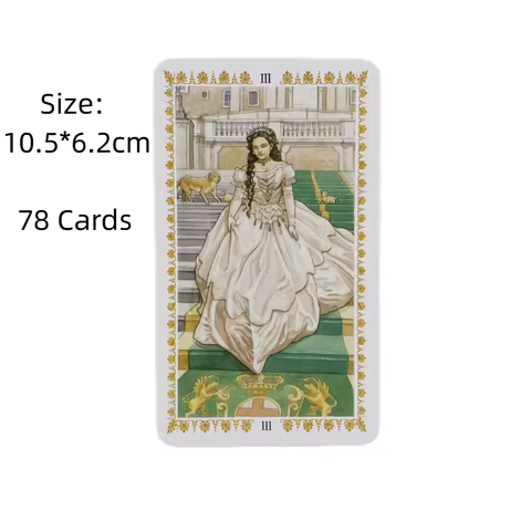 Romantic Tarot 78 Cards Deck English Tarot Guidance Fate Divination Oracle Family Party Board Game Playing Card