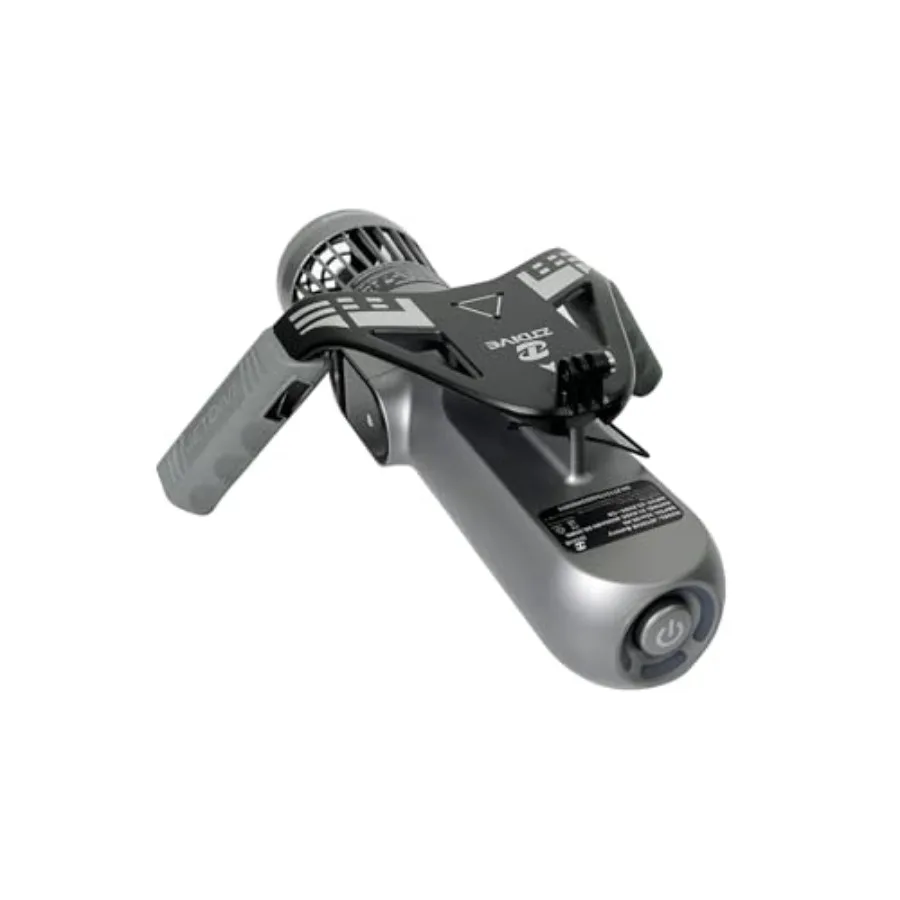 

Underwater Scooter Jetdive for scuba/snorkeling/pool use ABS+PC body black 3-speed modes up to 1.8m/s 4.6Ah battery with 60min