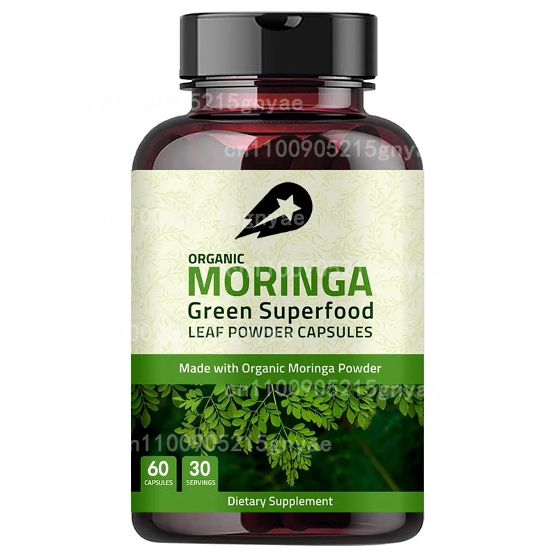 

Капсулы Моринга, повышающие метаболизм, добавка для иммунитетной системы, энергии и метаболизма, антиоксидант, поддержка поврежденных клещей, здоровья