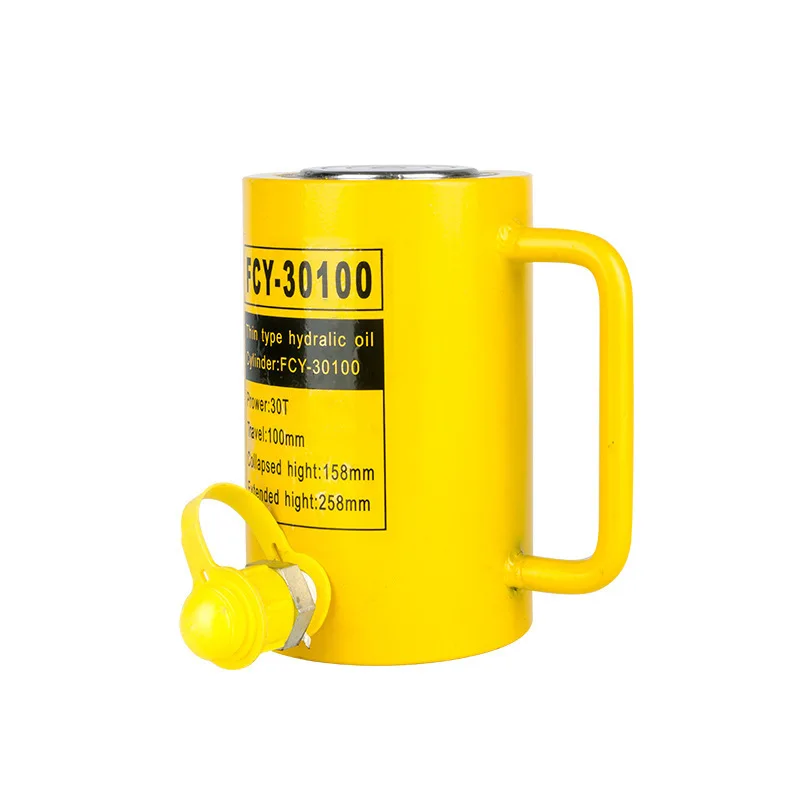 Separate electric hydraulic jack 100T jacking cylinder, split hydraulic jack