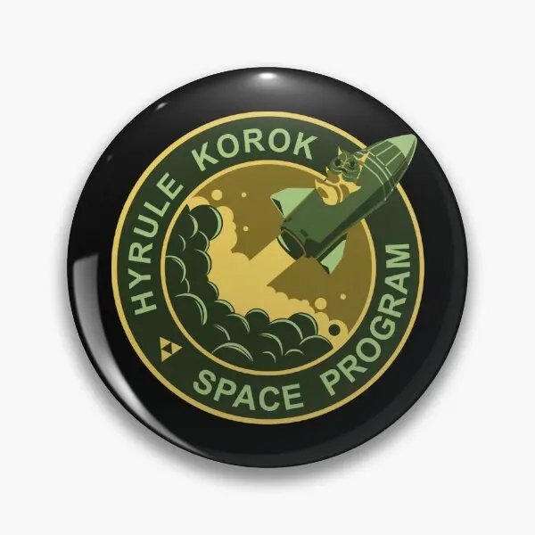 Korok Space Program  Soft Button Pin Cartoon Metal Women Brooch Clothes Creative Fashion Badge Funny Cute Jewelry Lover