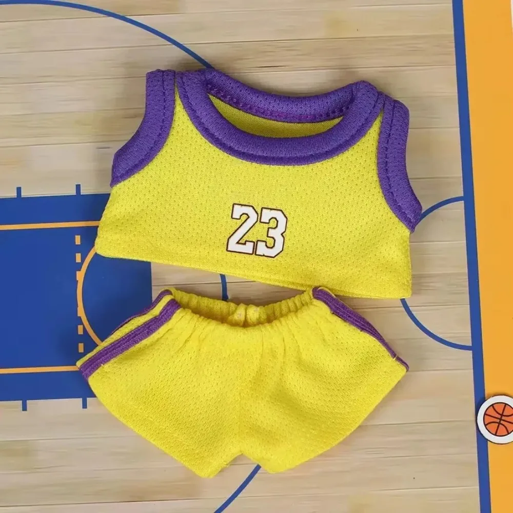 Nueva ropa para muñecas de 15cm/17cm V1 V2, jugador de baloncesto, ropa bonita, decoración para muñecas, accesorios para muñecas, regalos para labubu