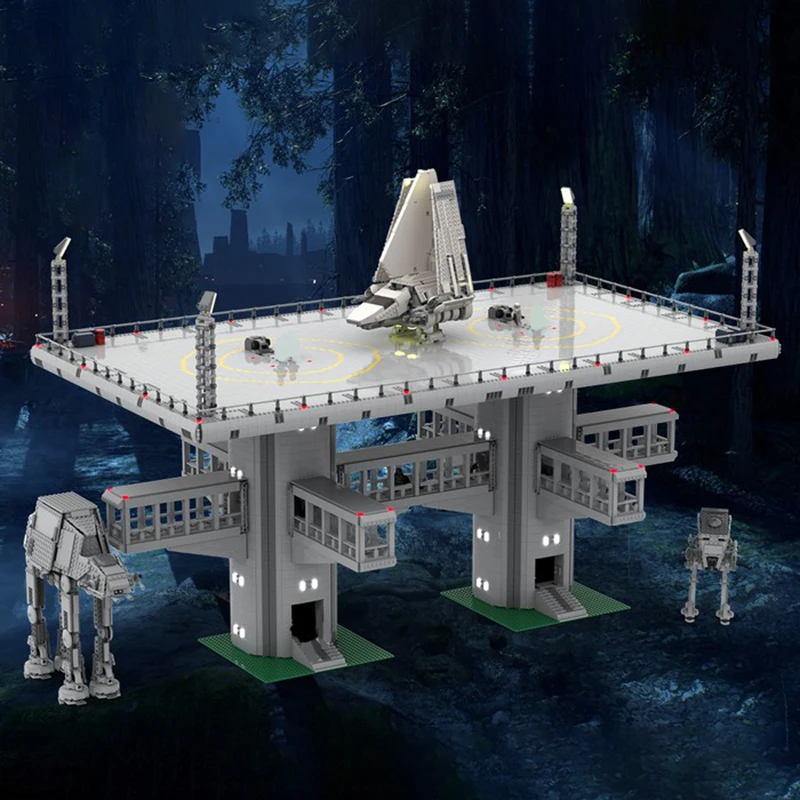 

НОВЫЙ 13671 шт. звезда битва фильм MOC UCS императорская посадка модель платформы DIY творческие идеи детские игрушки в сборе головоломка подарок на день рождения