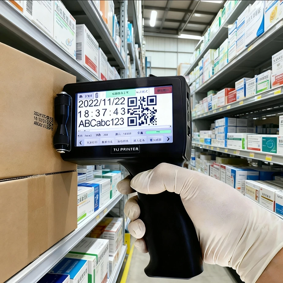 Impresora de inyección de tint - Handheld Inkjet Date Code Printer Gun reseña y precio