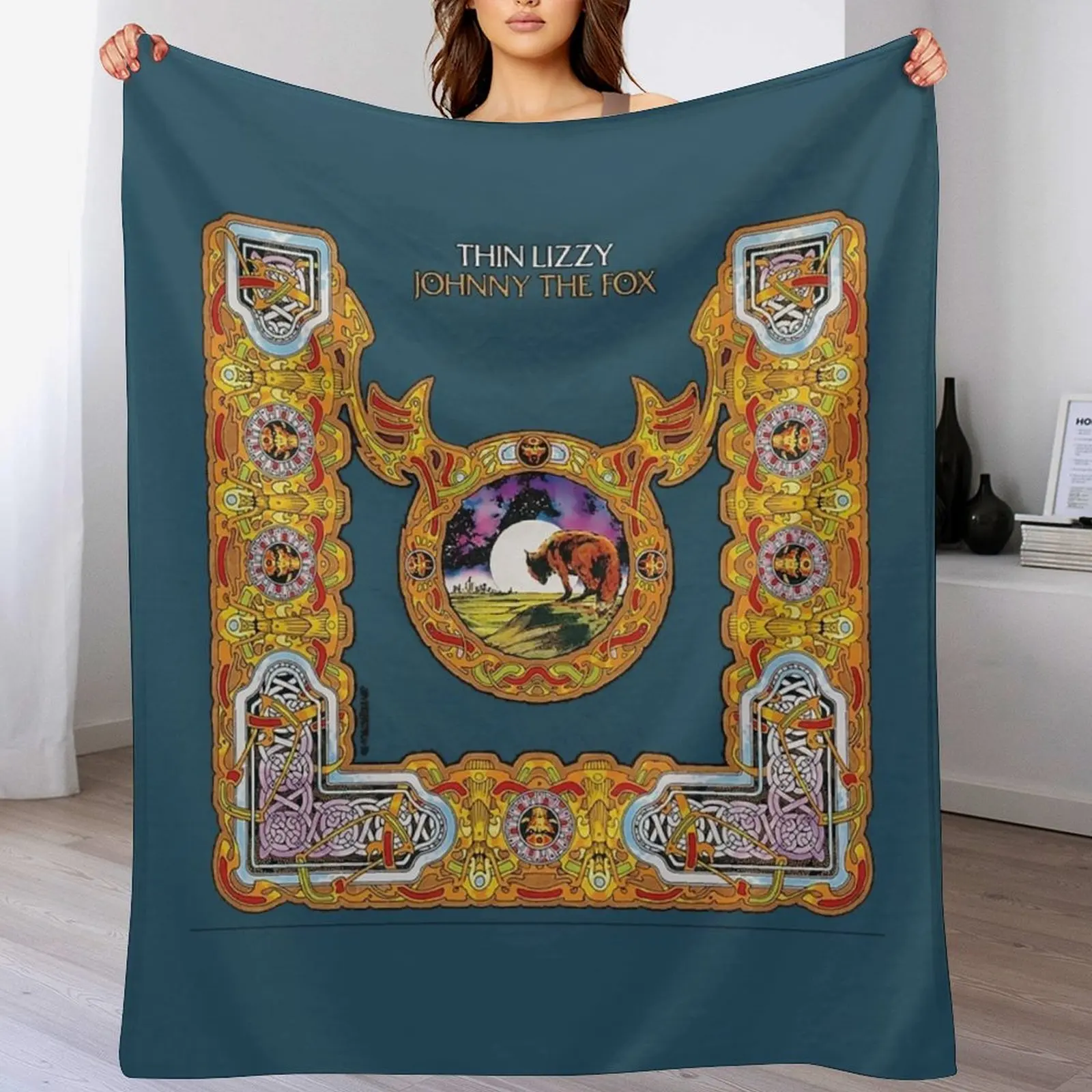 

Top Thin Lizzy Throw Blanket Fade Resistant Durable Throw Blanket