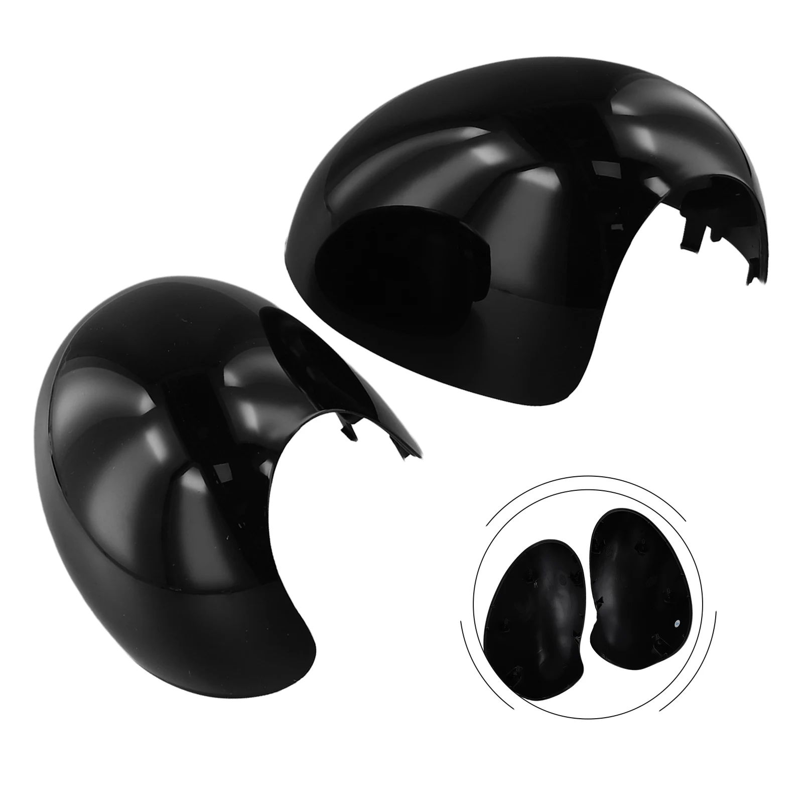 

1Pair Side Mirror Cover Cap 51162754914 51162754913 For BMW For MINI For Cooper R55 R56 R57 R58 R59 R61 Car Accessories