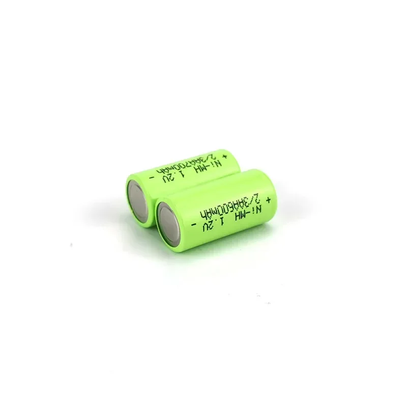 6 High Capacity Rechargeable Batteries for Electric Toothbrushes and Shavers - 300-700mAh 1.2V NiMH 2/3AA Batteries