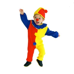 Halloween Clown Performance Costumes Costumes for Boys and Girls Kindergarten Catwalk Activities Drama Stage Costumes