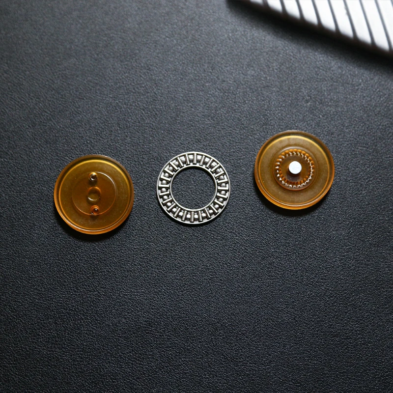 Round Pei Machinery Slider Push Fidget Slider Fidget Toy Decompression EDC Haptic Coin For Adults (Teflon) Gifts