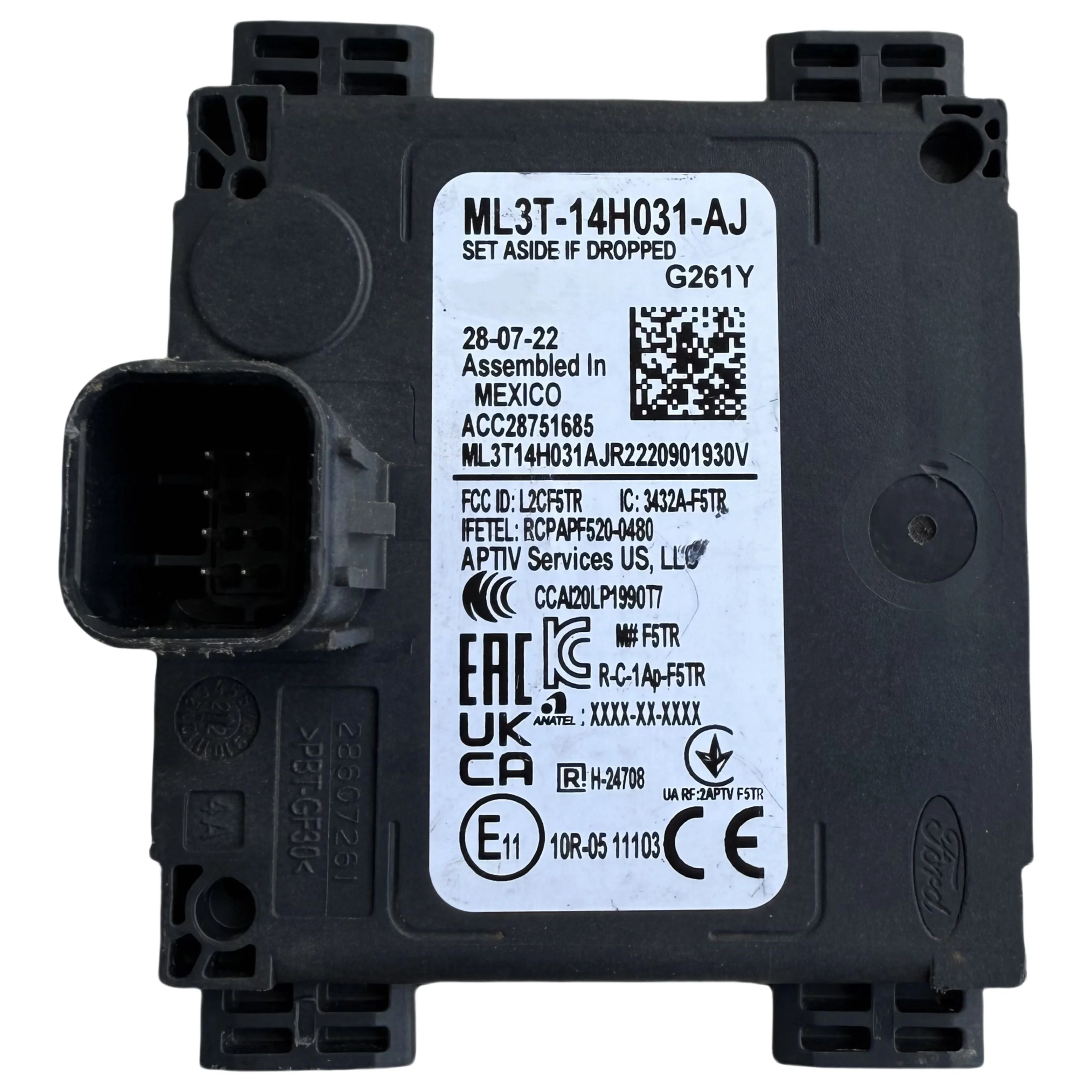 ML3T-14H031-AJ blind spot detection sensor module suitable for Ford ML3T14H031AJ