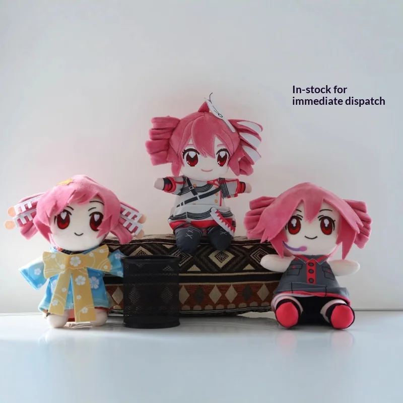 カサネ・テト-ぬいぐるみ-カサネ・テト-アニメぬいぐるみ-ウタウロイド-ボーカロイドキャラクター-ぬいぐるみ-かわいいコレクタブルフィギュア-ファンへのギフト