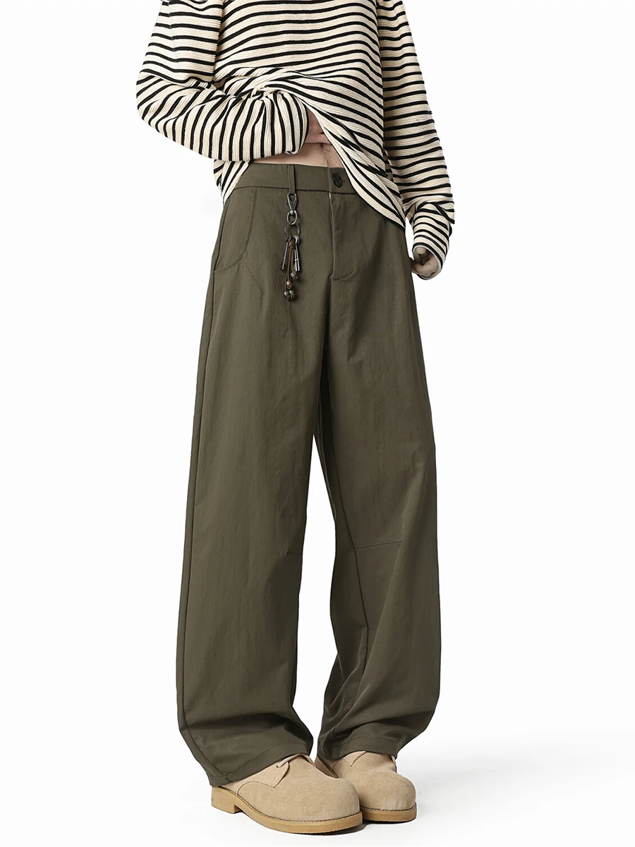 

Military een Work Trousers Men's Spring 2025 New American Retro Knife Loose Straight Casual Pants Youth Vitali Sle