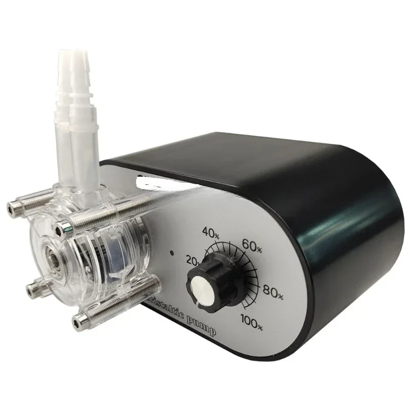 Large flow anti-corrosion peristaltic pump self-priming pump viscous  adjustable speed titration pump 114-500ml/min