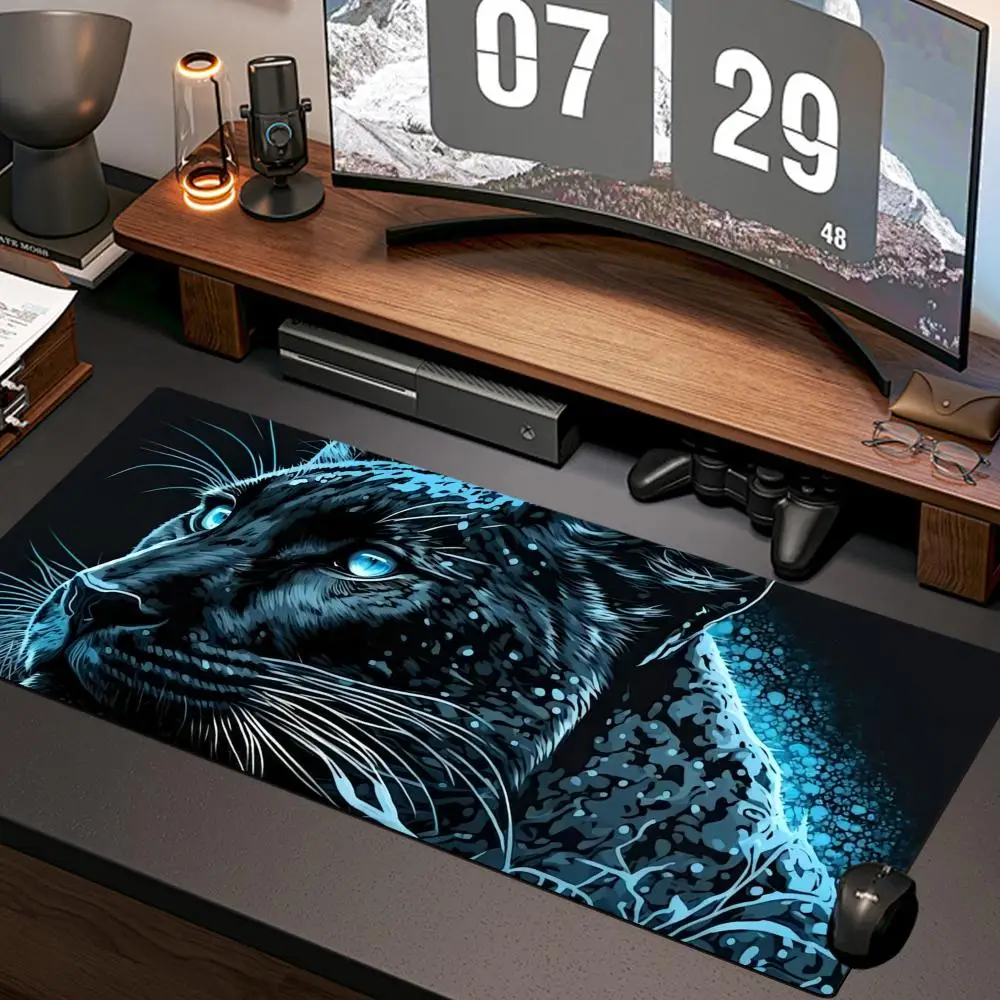 art panther Mouse Pad New Computer Home Mousepad XXL Desk Mats Natural Rubber Office Anti Slip Gaming Accessories pad