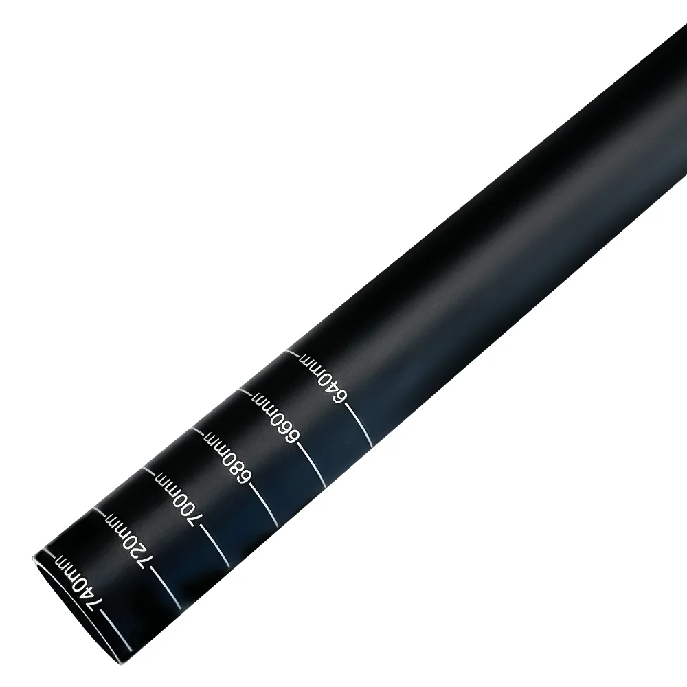 BALUGOE Integrierter MTB-Carbon-Lenker, Fahrradlenker, Mattschwarzer Lenker, Mountainbike-Zubehör, Halb-Innenverkabelung – Detail 7