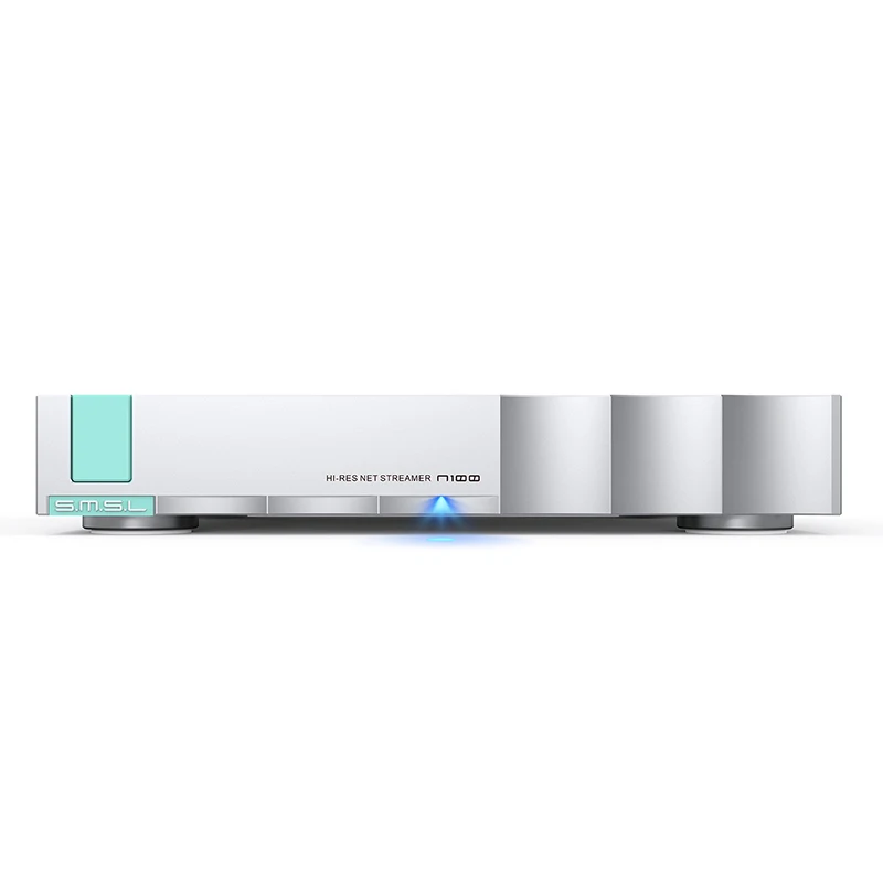 مشغل LEAUDIO S.M.S.L N100، جهاز غاسل شبكي عالي الدقة يدعم TIDAL / Airplay / DLNA / ROON USB OPT COAX AES LAN