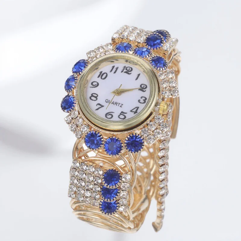 

1Pcs Small Elegant Quartz Lady Watch Bracelet Wristwatch Fashion Jewelry Gift Practical Easy Time Reading Quartz Watch