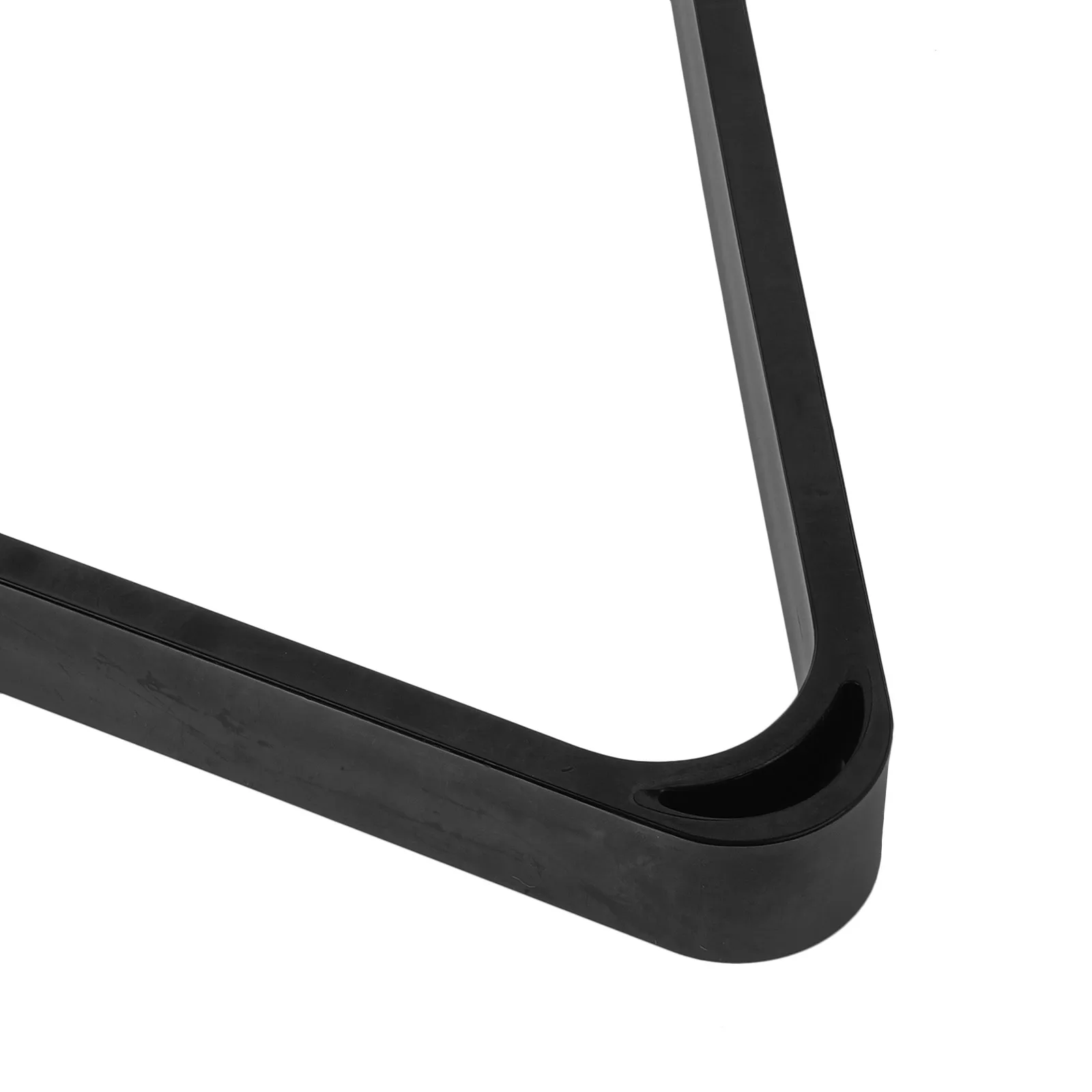 

Pool Triangle Rack Billiard 5.25in Black Resin Durable Lightweight Storage Gift Accessories ganizer Tripod Frame