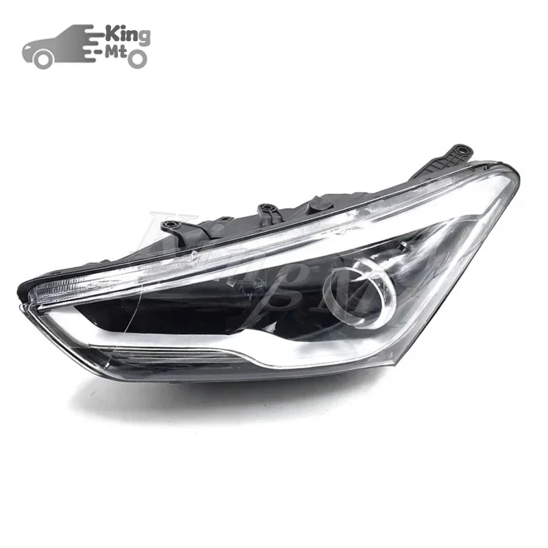 For Hyundai Mistra 12-19 Halogen Headlight Assembly OEM Style Front Headlamp Bulb Socket Plug & Play Replacement