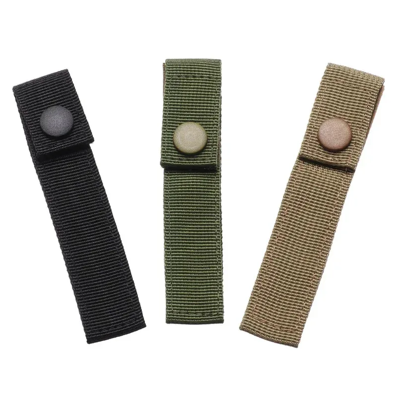 2 Stück Nylon-Molle-Band Hochfeste Aufhängegurte Schlüsselhaken Clip Gürtelhaken Wander- und Kletterkarabiner