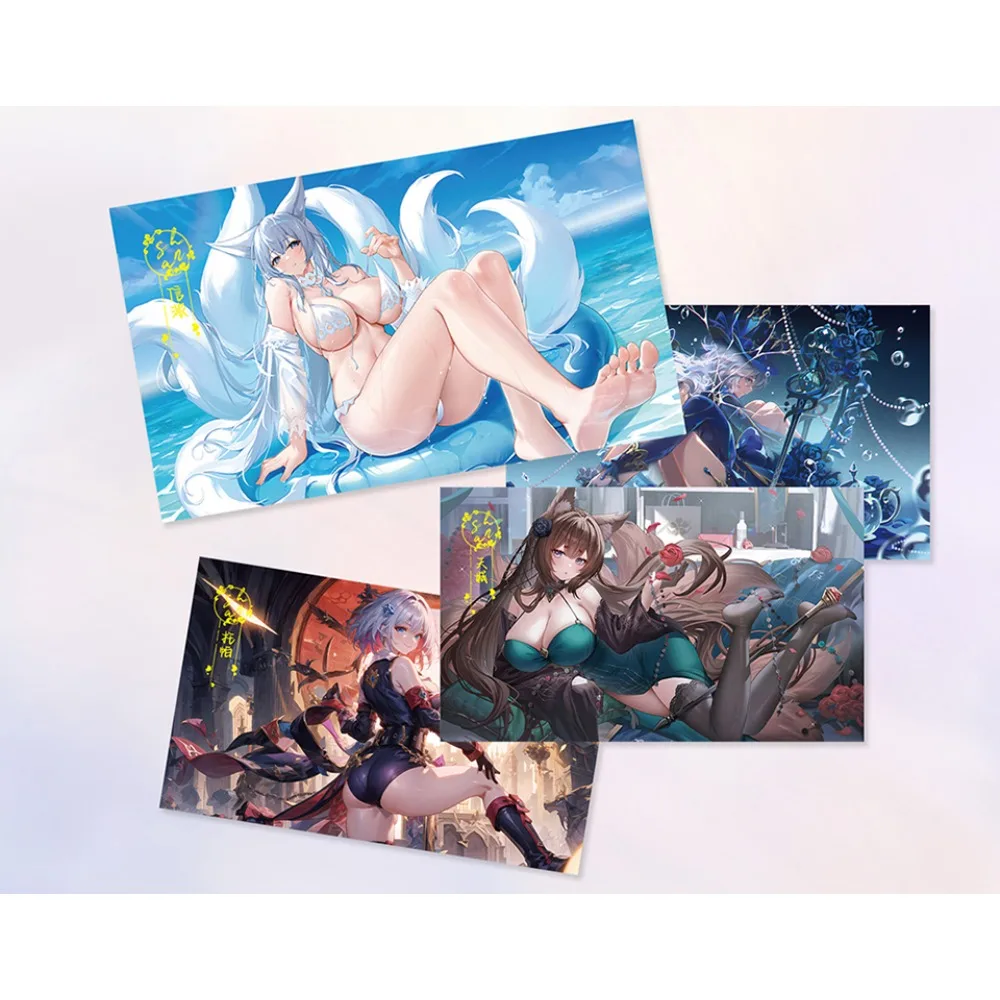 Those Women Rare Goddess Story Card Booster Box Anime Game Girl Feast Temptation Charming Water Discoloration Card Kid Gift Toy