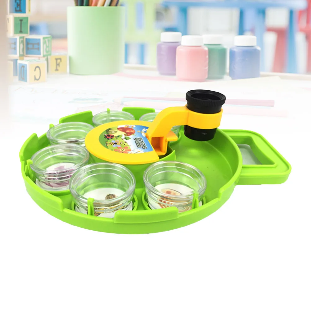 Lupa para niños, visor de plantas y insectos, microscopio, dispositivo educativo, herramienta de aprendizaje de ciencias y biología para exploración de la naturaleza