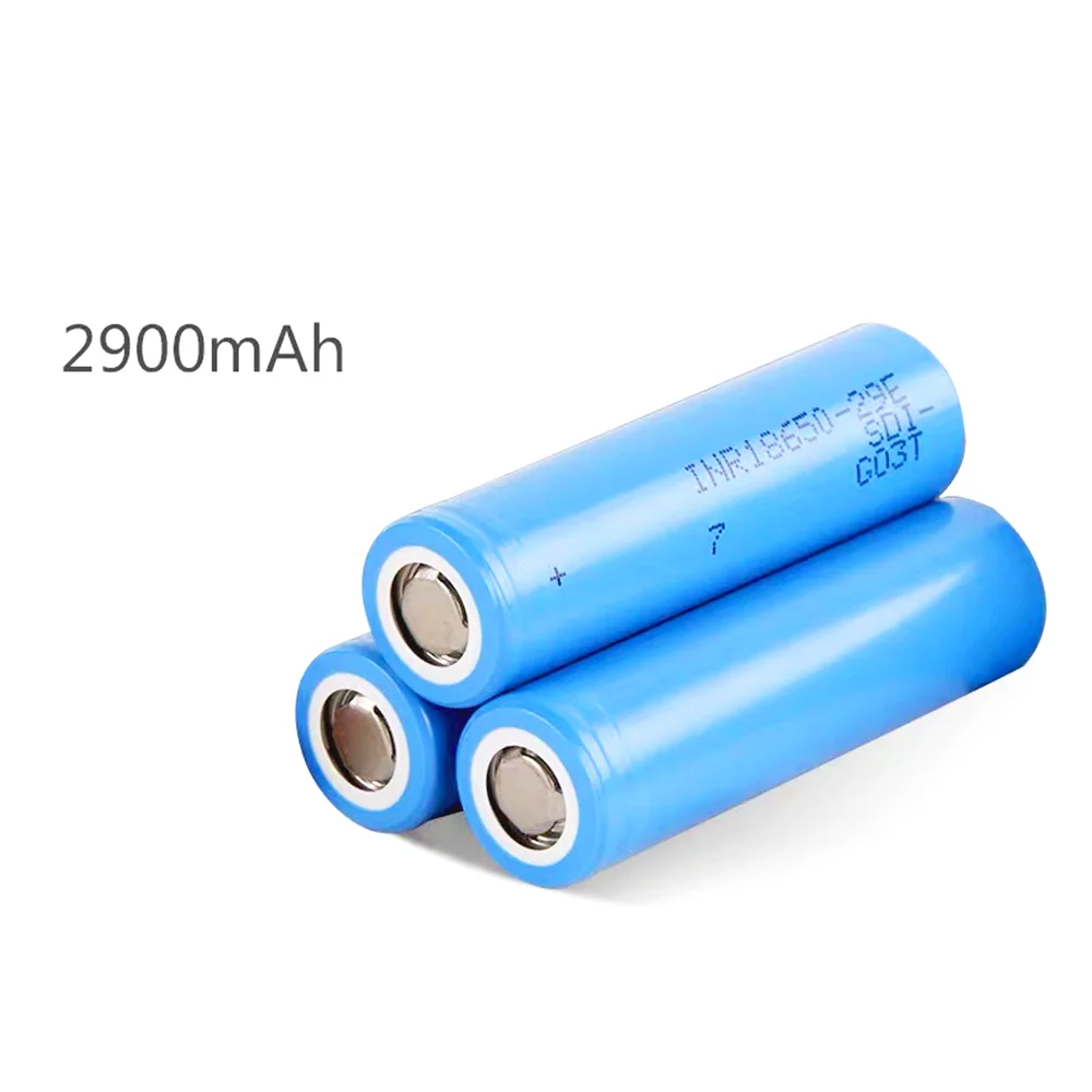 Inr 18650 29E 3.7V 2900Mah 18650 Batteries Rechargeable Lithium Ii-Ion Battery Cell for Toys Electric Bicycle Home Appliance