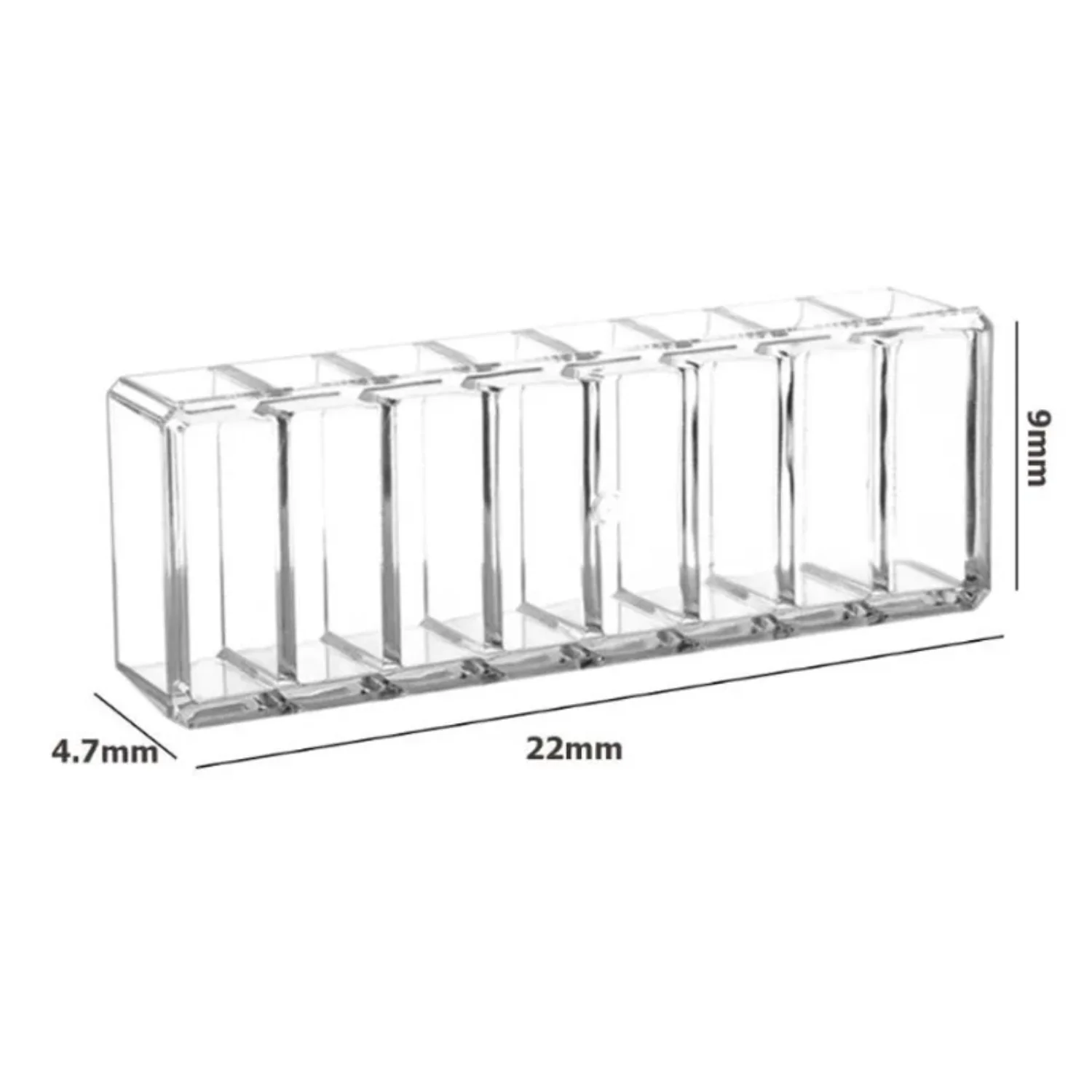 메이크업 정리함, 아크릴 화장품 쥬얼리 디스플레이 박스, 투명 서랍 정리 케이스, 8 칸