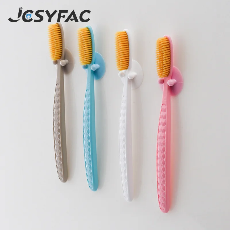 1PCS Random Korean Original Tooth Brush Large Head Toothbrush With Travel Case Adult Charcoal Biodegradable Oral Health Cleaning