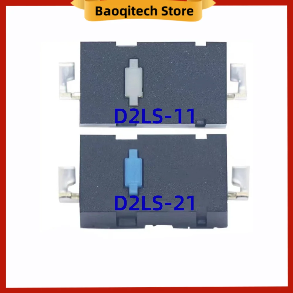 D2LS-11 D2LS-21 MICROSWITCH, PLUNGER, SPST, 0.001A, 6VDC For Anywhere M905 G903 G502 GPW mouse side button 2-pin