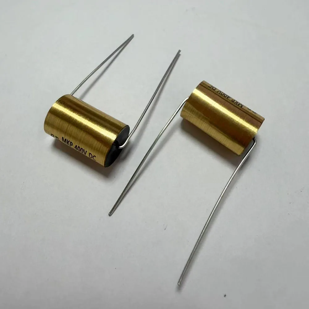 2pcs  MKP axial frequency division metalized polypropylene film capacitor non-polar capacitor 400V 0.1 0.22 0.33 0.47 uF ±3%