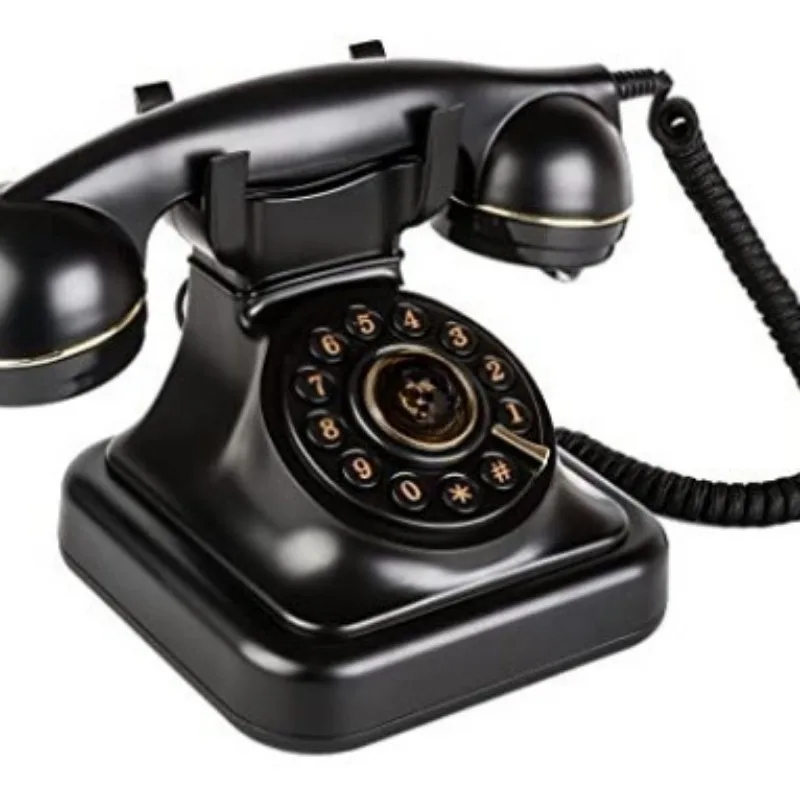 Meiyunsheng Antique Landline Phone Vintage European Retro Corded Desk Telephone Decorative Phone For Indoor Decoration