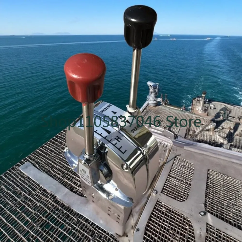 Marine fuel door Japanese dual handle throttle controller Marine cable manipulator Gear shift flexible shaft throttle cable