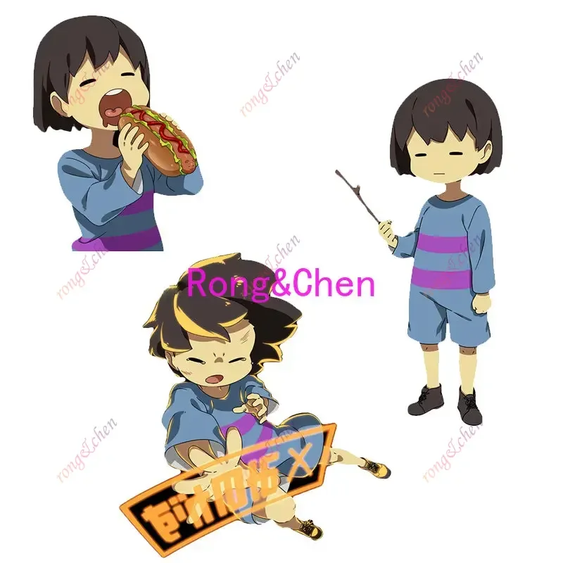 

Funny Car Sticker Undertale Frisk for Car Motorcycle Racing Helmet Laptop Trunk Body Car Window Surfboard Waterproof PVC Decals