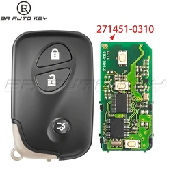 89904-30332 original Smart Remote Key fob For Lexus LS IS GS ES Japan Import 2005-2012 P/N:271451-0310 Oem pcb 312MHz 4D Chip
