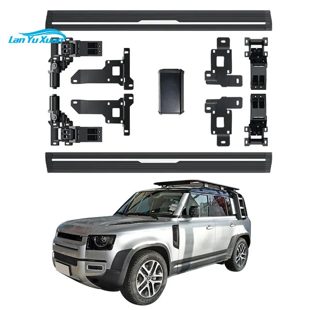 

Factory customization Automatic Aluminum Electric Side Steps Running Board For Range Rover Defender 2019-2020 4door 2door