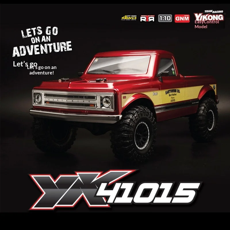 YIKONG YK41015 1:10 RC Pickup Truck Waterproof 4WD Portal Axle Diff Lock Simulation Offroad  Parent Child Interactive RC Toy